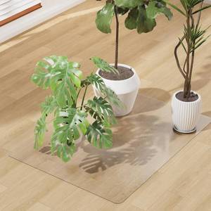 lot 131487 image: Clear Frosted Floor Mat, 24x 36 PVC Area Rug Entryway Rug