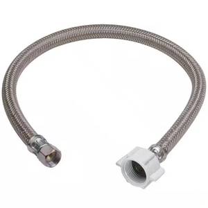lot 331349 image: 716 in. Compression x 78 in. Ballcock Nut x 20 in. Braided Polymer Toilet Supply Line