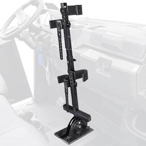 lot 431470 image: StarknightMT UTV Vertical Gun Rack Adjustable Floor Mount for Golf Cart