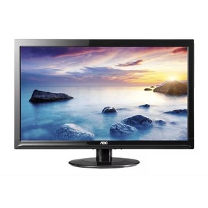 lot 161536 image: Retails for $140 AOC Monitor 24 Class Full HD 1920x1080 VGA DVI-D E2425SWD