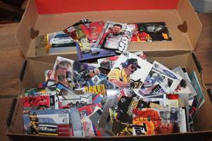 lot 2642 image: Shoebox Full of NasCar Trading Cards