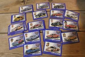 lot 2643 image: Vintage NasCar Trading Cars
