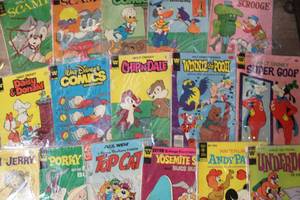 Vintage Disney Comic Books & More