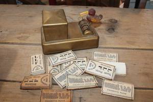 lot 2692 image: Vintage Cigarette Roller and Papers