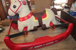 lot 2707 image: Radio Flyer Rocking Horse