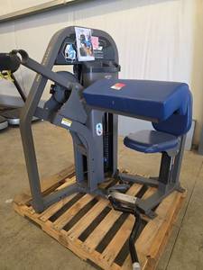 lot 1016 image: Nautilus Nitro EVO Preacher Curl Workout Machine