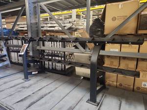 lot 1072 image: 2-Tier Dumbbell Rack