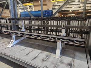 lot 1073 image: 2 Tier Dumbbell Rack