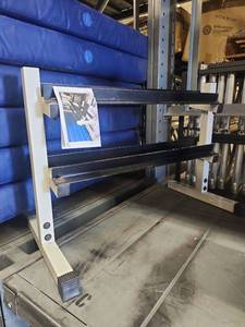 lot 1074 image: Keys Fitness Strength Trainer Dumbbell Rack - Model DB3
