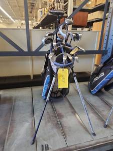 lot 1102 image: Golf Club Set with Bag