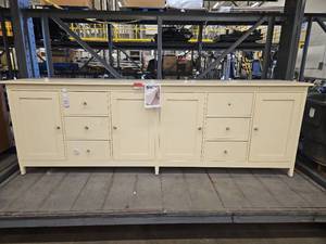lot 1112 image: 9 Door Storage Cabinet