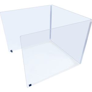 lot 1127 image: (4) Cases Of Ghent Plastic - 3 Sided Clear Desktop Divider