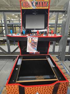 lot 1129 image: NBA Jam Arcade Game Cabinet