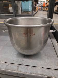 lot 1362 image: Hobart A-200-12 20 Qt Mixer Bowl