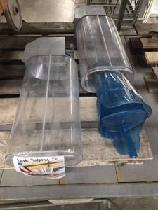lot 1375 image: Two General Mills Cereal Dispenser with Dispensing Knobs and Ice Scoops