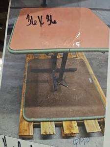 lot 4028 image: Set of 4 Square Tables
