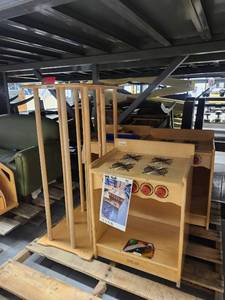 lot 4069 image: Kaplan Play Kitchen with Stove and Sink