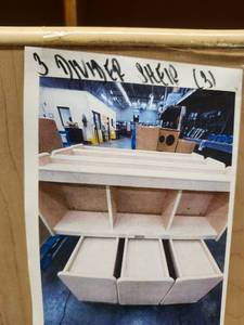 lot 4074 image: Kaplan Storage Unit with Shelving and Drawers