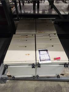 lot 4080 image: Lot of 4 Filing Cabinets