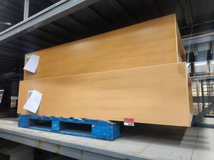 lot 4082 image: Cabinet High Shelf with Double Doors