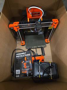 lot 4193 image: Prusa Research Original Prusa i3 MK3S 3D Printer Kit