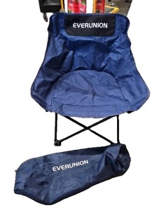 lot 1002 image: Folding Chairs for Outside, Moon Chair, Heavy Duty Camping Chairs for Adults, Lightweight Portable Chairs as Outdoor & Patio Furniture, Beach & Camping Essentials