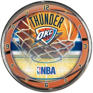 lot 1012 image: NBA Chrome Clock, 12 x 12