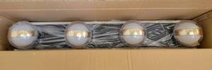 lot 1047 image: Aipsun Bathroom Modern Vanity Light GW-1121-4T