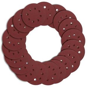 lot 2091 image: Lot of 3 - 18 PCS Packs of 5 Inch Sanding Discs  6 x 80, 120, 220 Grit Hook and Loop Sandpaper for Random Orbital Sander