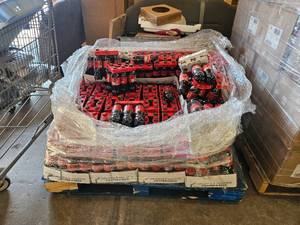 lot 100000 image: Pallet Coca Cola Product BB Dates Late 2025 Early 2026 300 Plus Bottles Winner Take All 