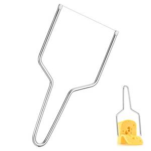 lot 4031 image: Cheese Slicer Wire, Cheese Cutter, Stainless Steel Y Type Cutter with Screw Reinforcement, Multipurpose Tool for Kitchen, Easy Clean Dishwasher Safe
