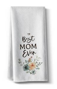lot 4088 image: Hcaredee Daughter to Mom Towels- Funny Joked Absorbent Kitchen Tea Towel D�Cor,Gifts for Mother Mama on Mothers Day,Birthday,Christmas,Thanksgiving 16 x 24