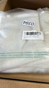 lot 394 image: CalTime Throw Pillow Living Room Home Cream