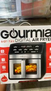 lot 1039 image: gourmia 8-qt 7.6L digital air fryer - Retail $0