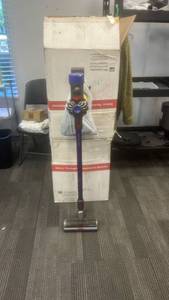 lot 10080 image: Dyson V6 Cordless Stick Vacuum Cleaner with Accessories - Retail $0