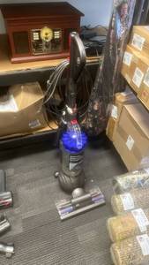 lot 10106 image: Dyson Upright Carpet Cleaning Machine with Attachments - Retail $0