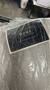 lot 16035 image: Home Reflections Quilted Bedspread with Diamond Pattern