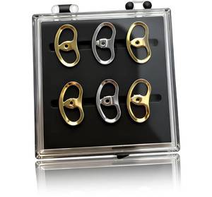 lot 18 image: 3 Pairs Original Magic Earring Backs for Droopy Ears  Earrings Lifters for Heavy Earring  Earing Lifter Backs  Earlobe Secure Clear Miracle (1silver 2gold)