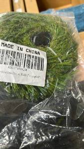 lot 140 image: Artificial Grass Decor 2 x 40 Green