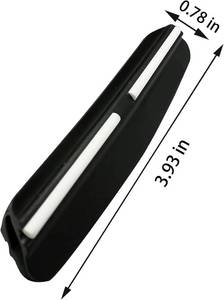 lot 171 image: 6 Pcs 15 Degree Professional Knife Sharpening Guides, Black knife sharpener Angle Guide, Perfect Assistance for Grinding Knife Blade,for Kitchen, Restaurant, Outdoor (SET-A)