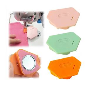 lot 185 image: Magnetic Seam Guide for Sewing Machine, 3PCS Universal Upgraded Multifunctional Polygonal Hemmer Guide with Scale, Universal Sewing Accessory Supplies for Magnet Making Machines