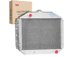 lot 5456 image: APPEARS TO BE Radiator For 1966-1979 67 Ford Bronco F100 F150 F250 F350 Chevy V8 EngineCC833 MIONLVE 3 Row All Aluminum Radiador Automotive Replacement Engine Radiators 1967 1968 69 70 71 72 73 74 75 76 77 78 - Retail $217