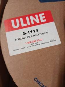 lot 5522 image: Uline S-1114 Polytubing 4 x 3000 2mil