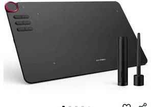 XPPen Deco 03 Wireless 2.4G Digital Graphics Drawing Tablet Drawing Pen Tablet with Battery-Free Passive Stylus and 6 Shortcut Keys (8192 Levels Pressure) 10x6 Inches - Retail: $100