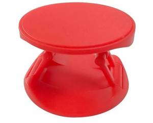 lot 19442 image: Folding Mobile Phone Stand, Integrated Telescopic Adjustable Stand-100 PCS -RED