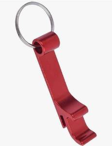 lot 19454 image: Red Bottle Opener Keychain Aluminum Can Beer Opener Mini Car Aluminum Keychain Bottle Opener Beer Opener Mini Key Ring Bottle Opener for Home Pub Beer Love Bar and Wine Tools -50 PCS