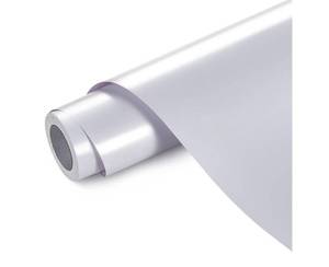 lot 19491 image: ANT Ivory White Craft Permanent Adhesive Vinyl 12 x 42ft for DIY Project, Decal, Sticker, All Weather Fade Proof, Indoor Outdoor Use for Crafts, Cricut, Silhouette, Expressions, Cameo, Signs - Retail $20