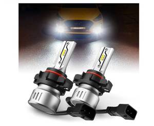 lot 19498 image: SEALIGHT 5202 LED Fog Light Bulbs, 10000LM Strong Penetration 5202 5201 PS19W PS24W Fog Lights LED Bulbs 600% Brightness Upgrade 6500K Cool White, 11 Size Plug-and-Play for Trucks Cars, Pack of 22 Packages 4 Lights total - Retail $40