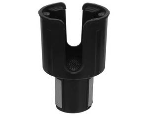 lot 19570 image: Car Cup Holder Expander Adjustable Auto Cup Organizer with Base Compatible for Beverage Bottles Vehicle Center Console Use - Retail $16