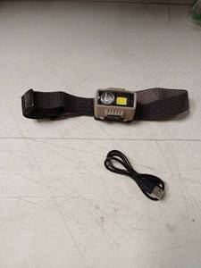 lot 19577 image: EverBrite Rechargeable Headlamp, Clip-On Hat Light with Motion Sensor3 Models 180° adjustable LED headlamp can be worn or clipped onto hats and hard hats for flexible lighting